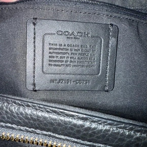 COACH Pebble Leather Kristy Shoulder Bag - Picture 3 of 16